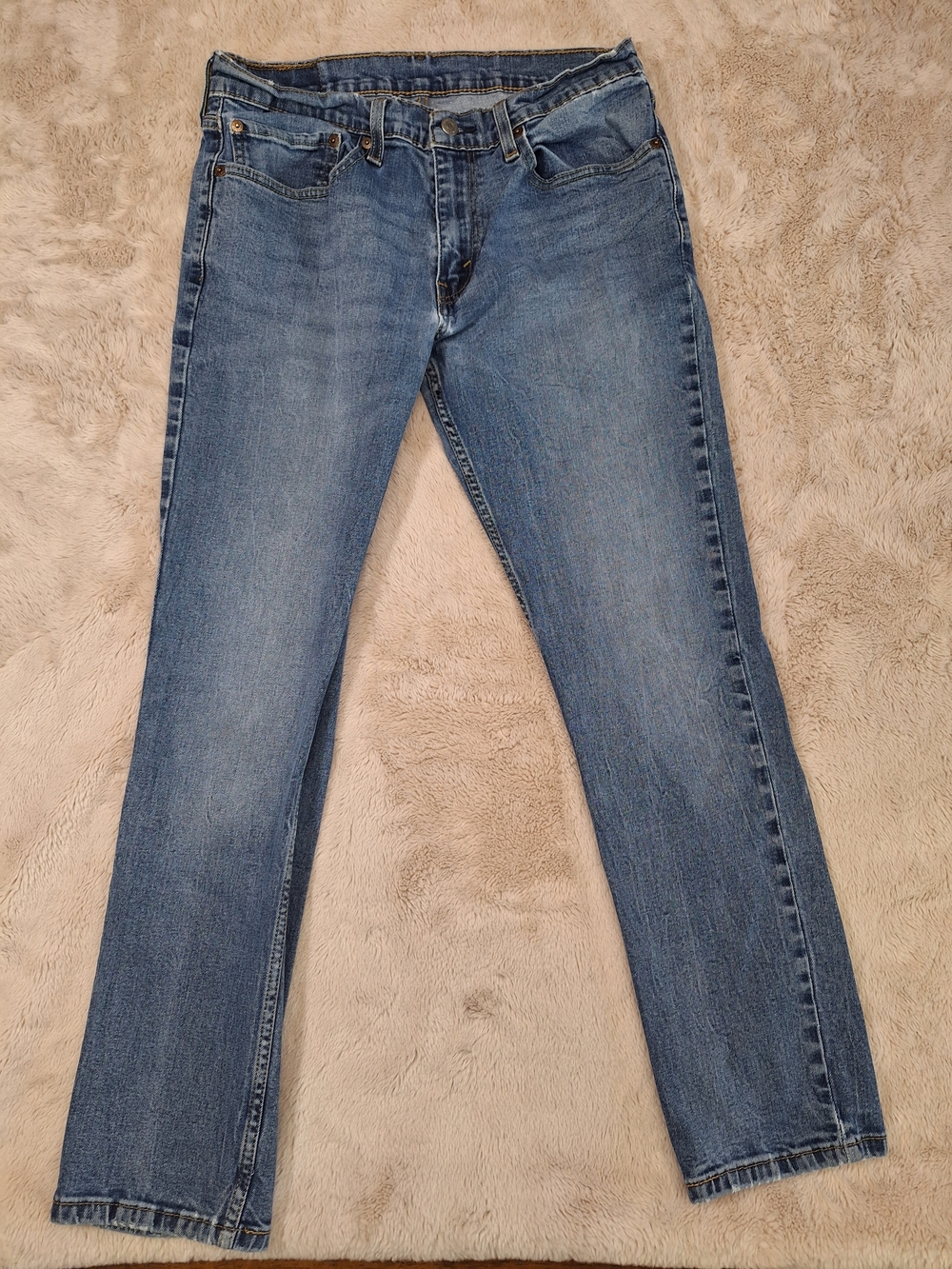 Levi's 511 Slim Fit Jeans Mens 34x30 Medium Wash Blue Denim Stretch